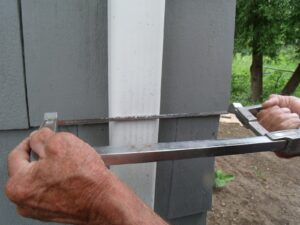 Can You Cut Aluminum Downspouts with A Hack Saw